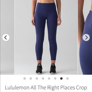 All the Right Places High-Rise Crop 23" size 8